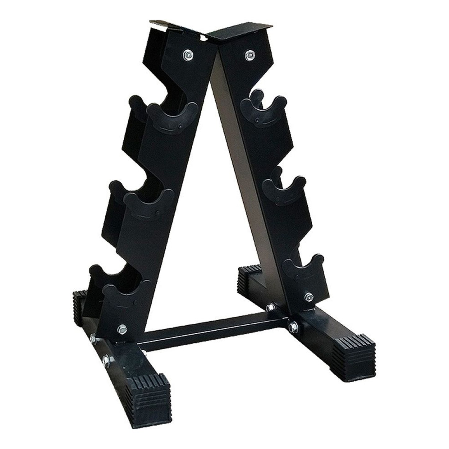 Heavy-Duty Dumbbell Rack – 3 to 6 Pair Steel Storage Stand for Home Gym & Commercial Use – Space-Saving Design