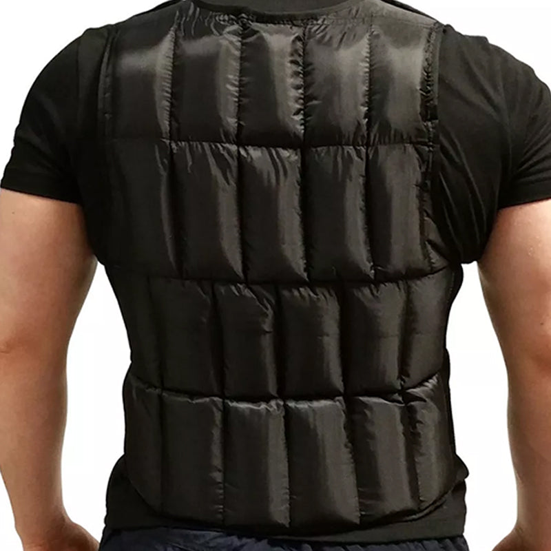Adjustable Weighted Vest (10–20kg) – 38 Removable Bags – Full-Range Design for CrossFit, Running & Strength Training