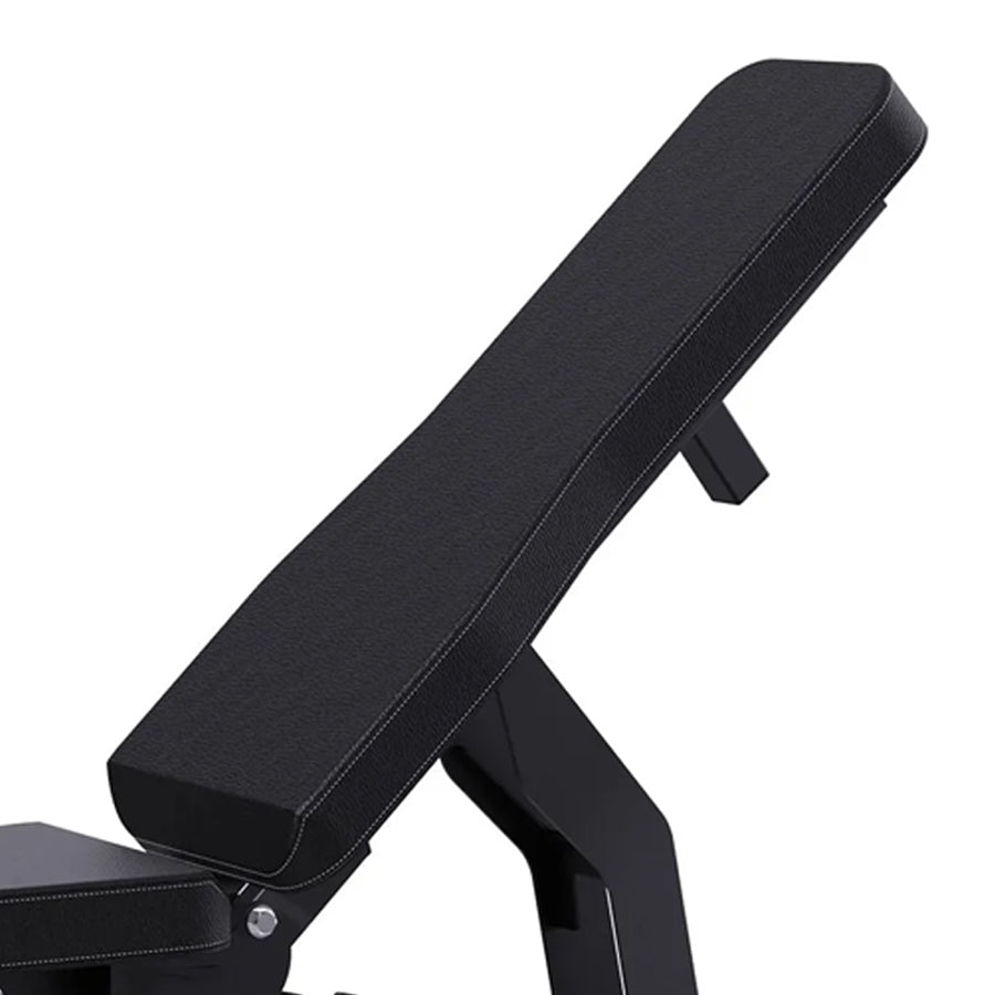 Tri Leg Commercial Weight Bench – Fully Adjustable Flat, Incline, Decline FID Bench with Nonslip Cushions, 1300lbs Capacity Heavy-Duty Utility Bench for Full Body Gym Training