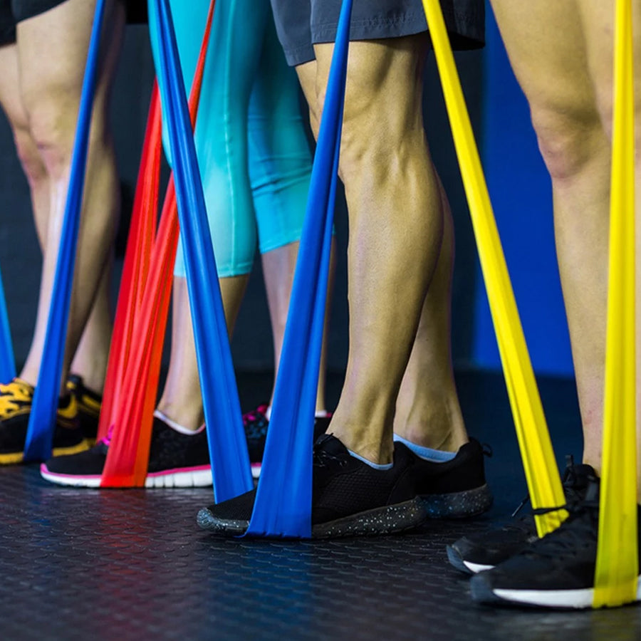 Resistance Bands Set – 5 Levels for Full-Body Workouts – Premium Latex Bands for Home Fitness, Strength & Stretching