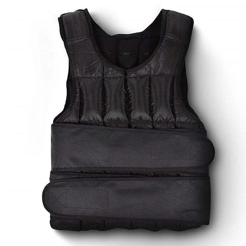 Adjustable Weighted Vest (10–20kg) – 38 Removable Bags – Full-Range Design for CrossFit, Running & Strength Training