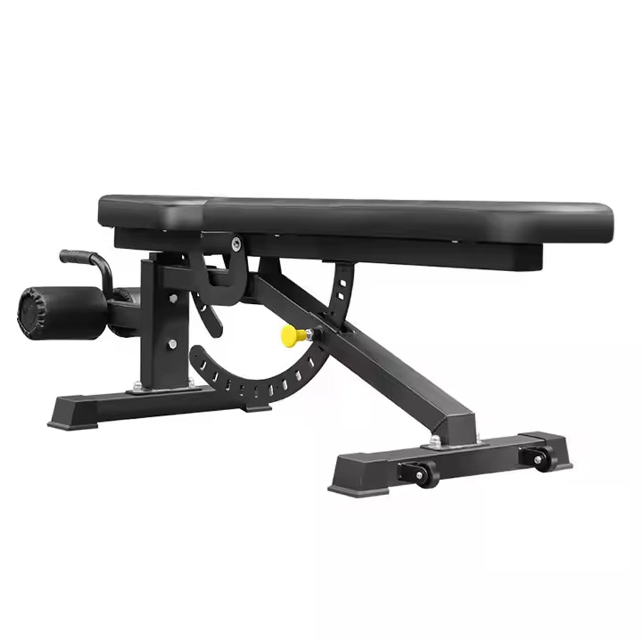 Adjustable Weight Bench with 9 Positions – Heavy-Duty Steel Strength Training Bench, 450kg Capacity, Foldable Incline/Decline Utility Bench for Full Body Home Gym Workouts