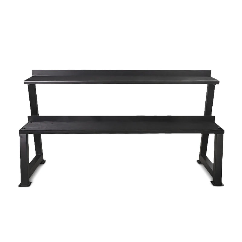 Commercial 2-Tier Kettlebell Rack