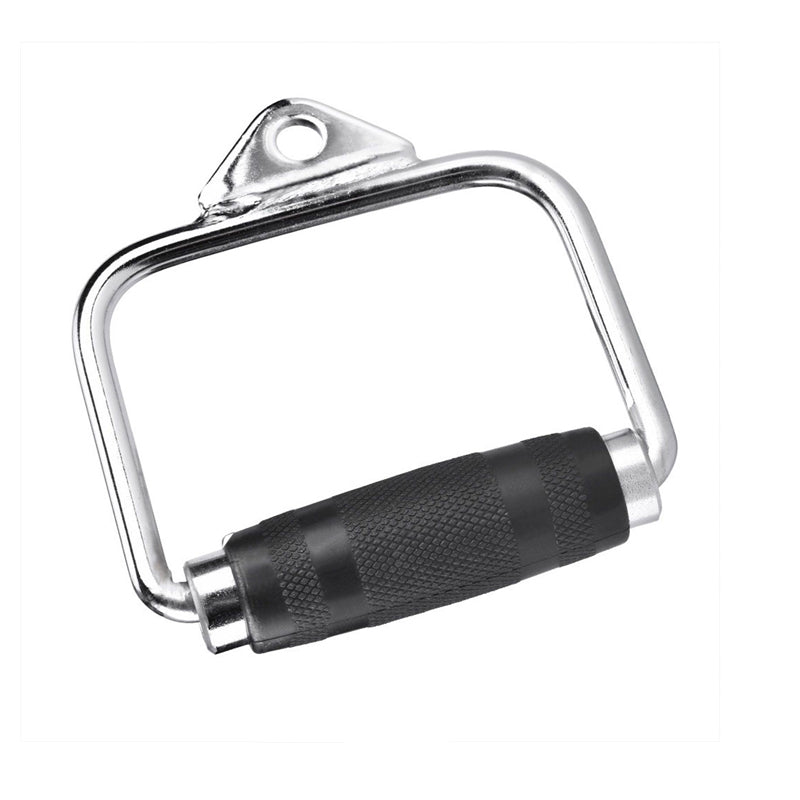 Cable Machine Attachments with Stirrup Handle, V-Bar, Lat Bar, Straight Bar, D-Row Bar, Curl Bar, Tricep Rope, Carabiner Clips & D-Handle for Home Gym Strength