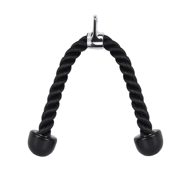 Cable Machine Attachments with Stirrup Handle, V-Bar, Lat Bar, Straight Bar, D-Row Bar, Curl Bar, Tricep Rope, Carabiner Clips & D-Handle for Home Gym Strength