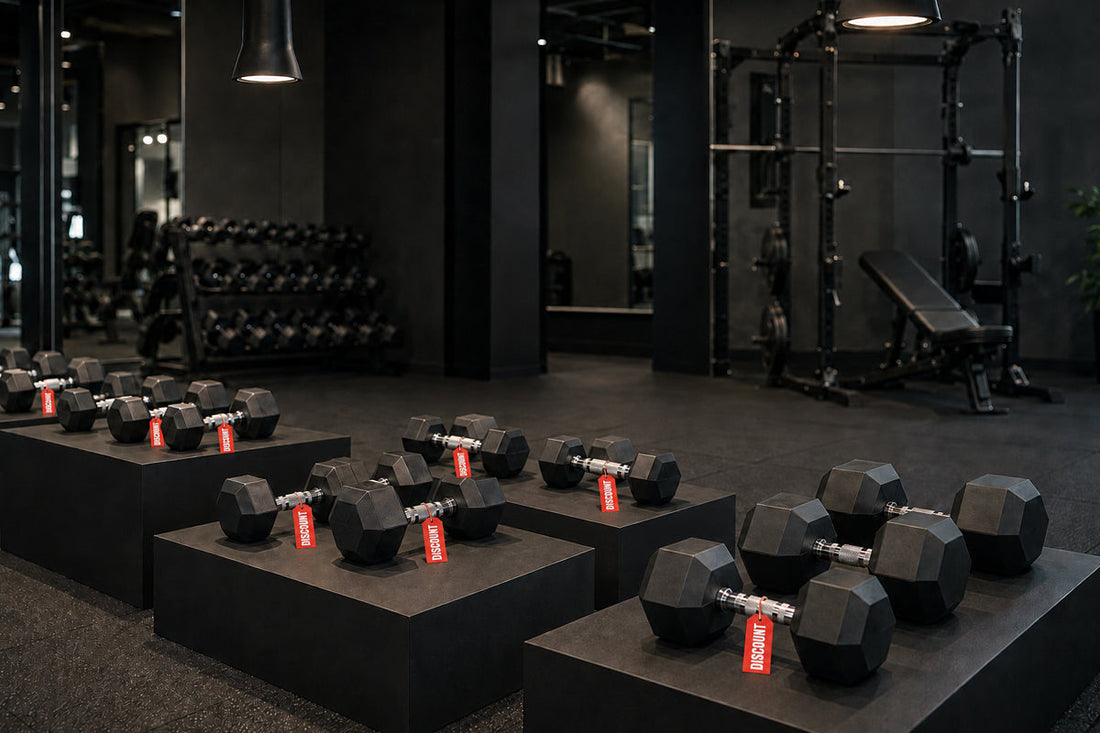 Hex Dumbbells Sale