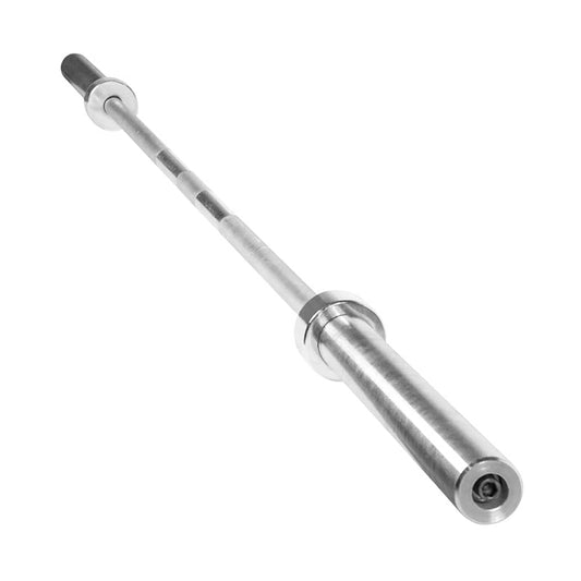 Olympic Barbell Bar 2", Chrome Steel, 4Ft–7Ft Lengths with Spring Collars, Rotating Sleeves, Non-Slip Grip – Weightlifting, Powerlifting, Gym & Home Fitness