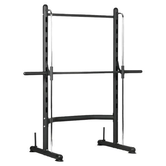 Pro Smith Machine Squat Rack – All-in-One Strength Station with Pull-Up Bar – 550lb Capacity for Home Gym Training