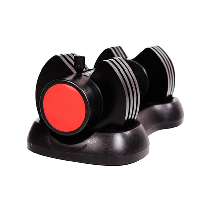 12.5kg Adjustable Dumbbell – 5-in-1 Quick Dial Weight Set | 2.5kg to 12.5kg Increments | Space-Saving Home Gym Fitness Equipment with Safety Lock