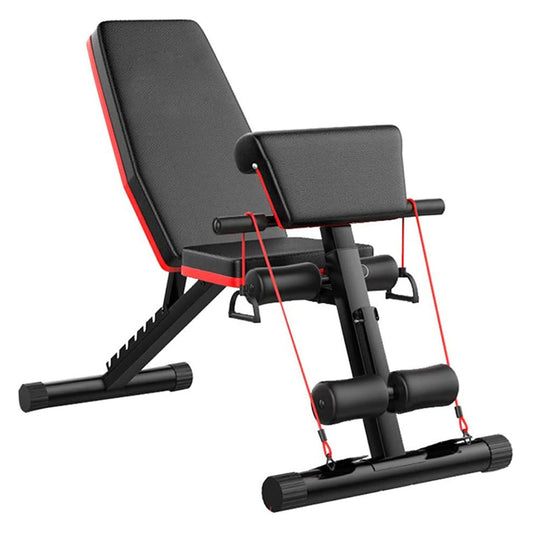 Adjustable Foldable Weight Bench – 7 Position Incline/Decline Strength Bench for Full Body Home Gym Workout, 320kg Capacity, Space-Saving Design with Heavy-Duty Steel Frame