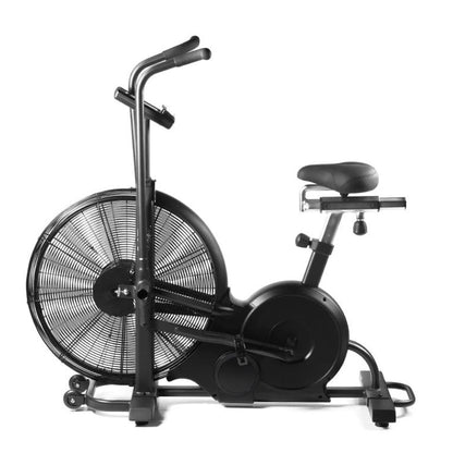 Assault Air Bike – 27” Fan Resistance Exercise Bike with Adjustable Settings, LCD Display & Dual Belt Drive for HIIT, Endurance & Home Gym Cardio Training