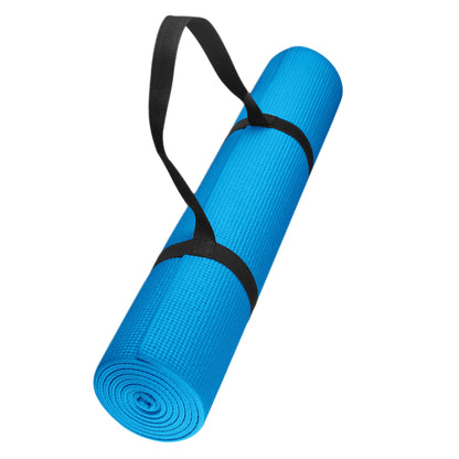 15mm Extra-Thick Yoga Mat – Non-Slip NBR Foam with Carry Strap – Eco-Friendly Comfort for Yoga, Pilates & HIIT
