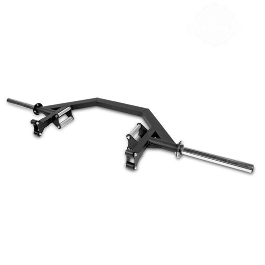 20kg Olympic Hex Trap Bar – Open Design, Flat & Raised Handles, Rotating Grips, for Deadlifts, Squats, Shrugs, Farmers Carries, Compatible with 2" Olympic Plates