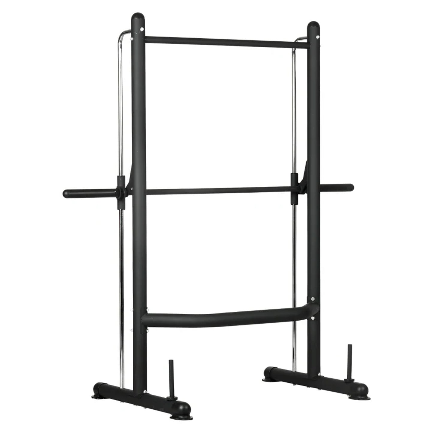 Pro Smith Machine Squat Rack – All-in-One Strength Station with Pull-Up Bar – 550lb Capacity for Home Gym Training
