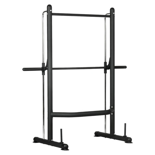 Pro Smith Machine Squat Rack – All-in-One Strength Station with Pull-Up Bar – 550lb Capacity for Home Gym Training