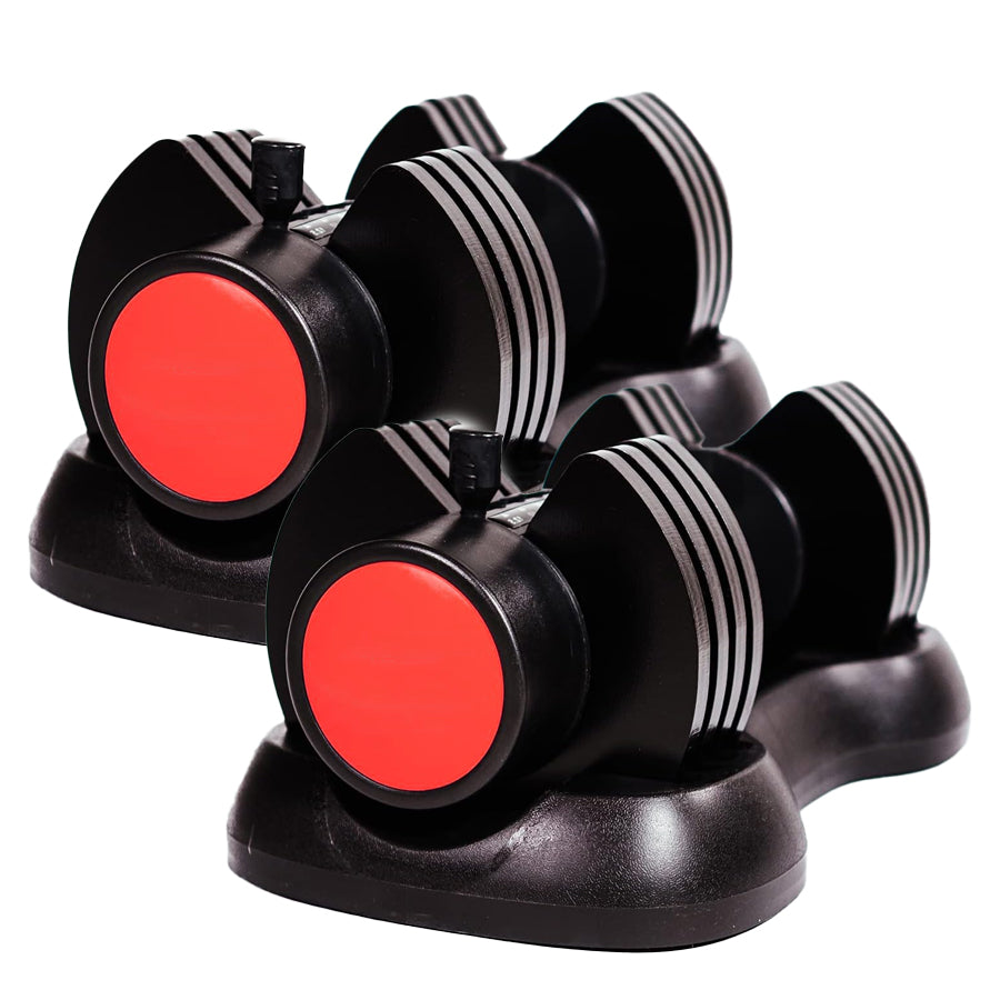 12.5kg Adjustable Dumbbell – 5-in-1 Quick Dial Weight Set | 2.5kg to 12.5kg Increments | Space-Saving Home Gym Fitness Equipment with Safety Lock