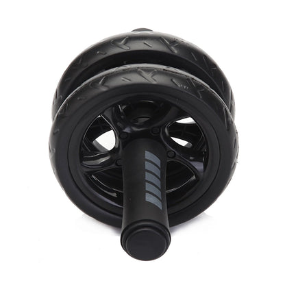 Double-Wheel Ab Roller with Knee Pad – Rebound Design, Non-Slip Wheels – Core Trainer for Home Gym, Men & Women