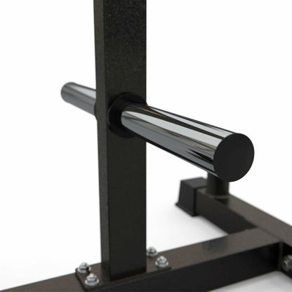 3-Tier Weight Tree & Bar Stand – Olympic Plate Rack with Barbell Holder – 200kg Capacity, Steel Frame, Scratch-Resistant Design
