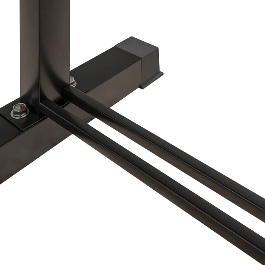 Flat Weight Bench with Dumbbell Rack