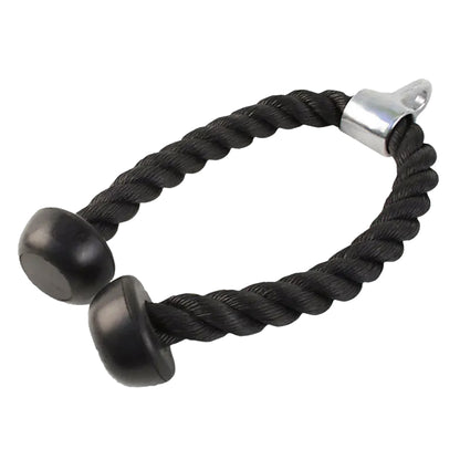 Cable Machine Attachments with Stirrup Handle, V-Bar, Lat Bar, Straight Bar, D-Row Bar, Curl Bar, Tricep Rope, Carabiner Clips & D-Handle for Home Gym Strength
