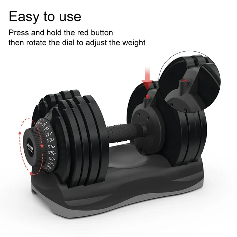 32.5kg Pair Adjustable Dumbbell