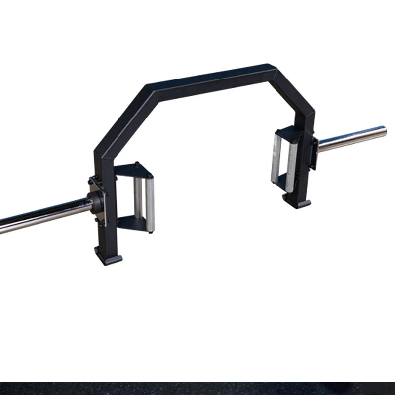 20kg Olympic Hex Trap Bar – Open Design, Flat & Raised Handles, Rotating Grips, for Deadlifts, Squats, Shrugs, Farmers Carries, Compatible with 2" Olympic Plates