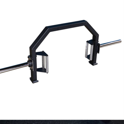 20kg Olympic Hex Trap Bar – Open Design, Flat & Raised Handles, Rotating Grips, for Deadlifts, Squats, Shrugs, Farmers Carries, Compatible with 2" Olympic Plates