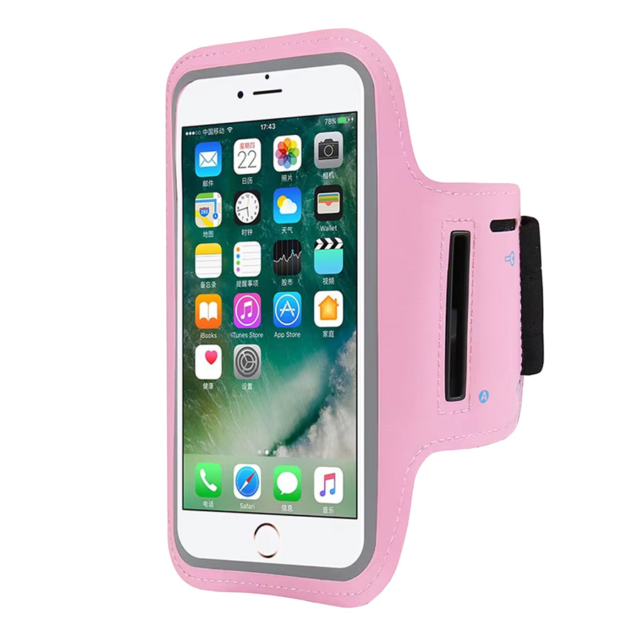 Premium Sports Armband – Waterproof Phone Holder with Card Slot & Key Pocket – Adjustable Strap, Touchscreen Compatible, Universal Fit