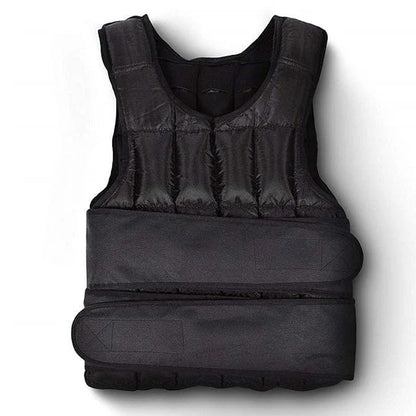 Adjustable Weighted Vest (10–20kg) – 38 Removable Bags – Full-Range Design for CrossFit, Running & Strength Training