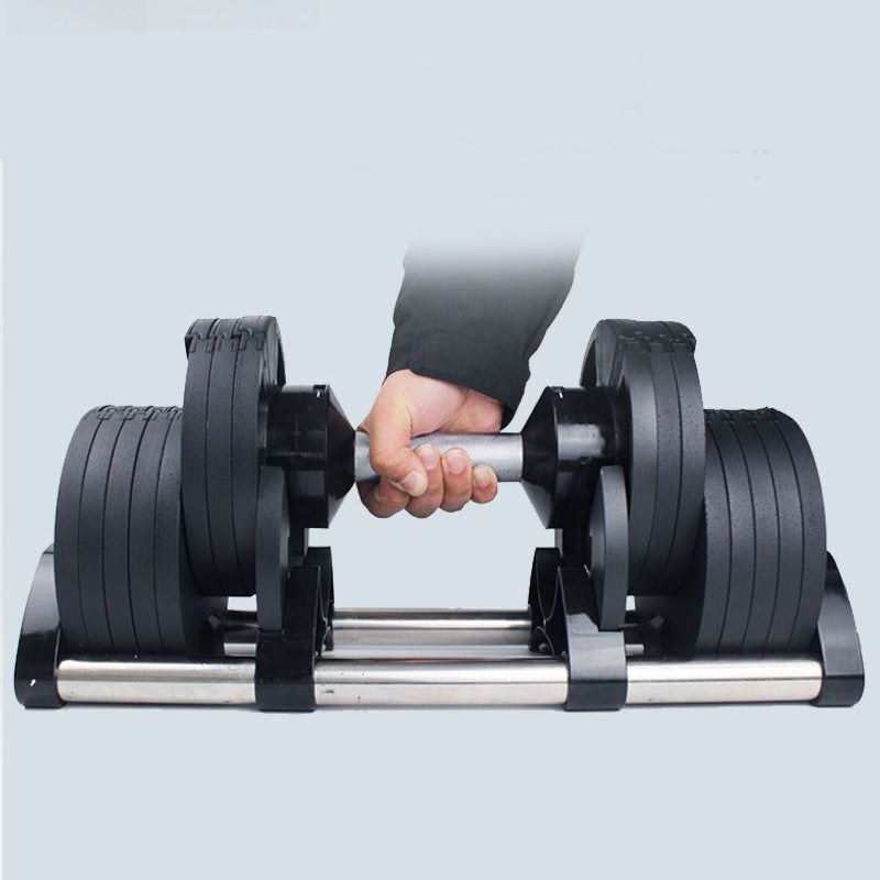 Adjustable Dumbbells (2.5–45kg) – Quick Dial System, Single or Pair – Space-Saving Home Gym Weights