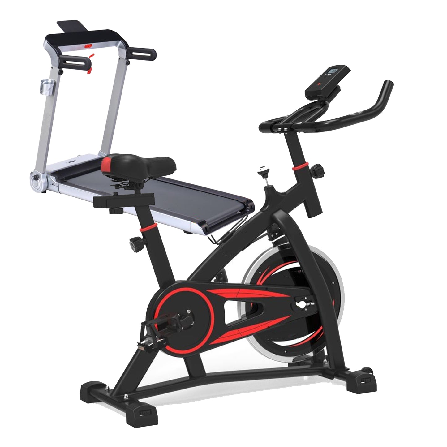 Premium Indoor Cycling Bike with LCD Display, Belt Drive, Adjustable Resistance, Ergonomic Seat & Handlebars – Quiet Stationary Bike for Home Cardio & Fitness Tracking