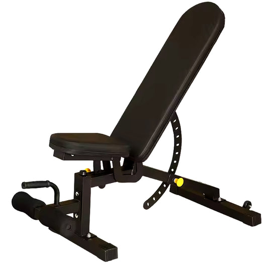 Adjustable Weight Bench with 9 Positions – Heavy-Duty Steel Strength Training Bench, 450kg Capacity, Foldable Incline/Decline Utility Bench for Full Body Home Gym Workouts