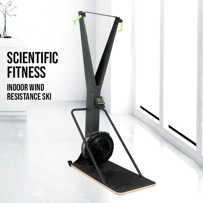 Pro Ski Exercise Machine – Full-Body Nordic Trainer with LED Display – Compact Indoor Cross-Trainer for Home Gym
