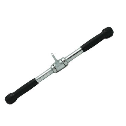 Cable Machine Attachments with Stirrup Handle, V-Bar, Lat Bar, Straight Bar, D-Row Bar, Curl Bar, Tricep Rope, Carabiner Clips & D-Handle for Home Gym Strength