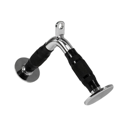Cable Machine Attachments with Stirrup Handle, V-Bar, Lat Bar, Straight Bar, D-Row Bar, Curl Bar, Tricep Rope, Carabiner Clips & D-Handle for Home Gym Strength