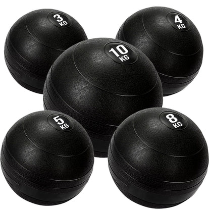 Heavy-Duty Slam Balls (3kg–25kg) – Durable Rubber, Dead Weight Design – Textured Grip for Core & Conditioning Workouts
