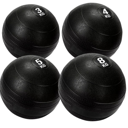 Heavy-Duty Slam Balls (3kg–25kg) – Durable Rubber, Dead Weight Design – Textured Grip for Core & Conditioning Workouts