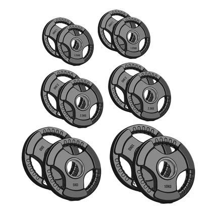 Tri-Grip Olympic Weight Plates