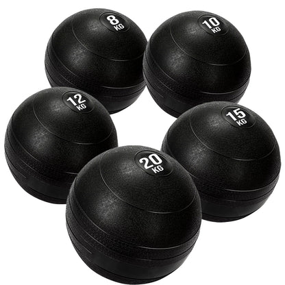 Heavy-Duty Slam Balls (3kg–25kg) – Durable Rubber, Dead Weight Design – Textured Grip for Core & Conditioning Workouts