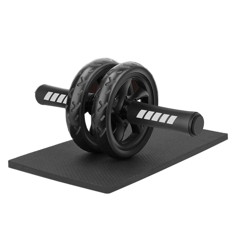 Double-Wheel Ab Roller with Knee Pad