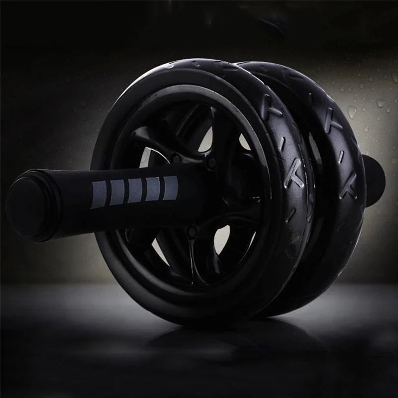 Double-Wheel Ab Roller with Knee Pad