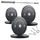 80kg Set / With 4ft Barbell & Clips