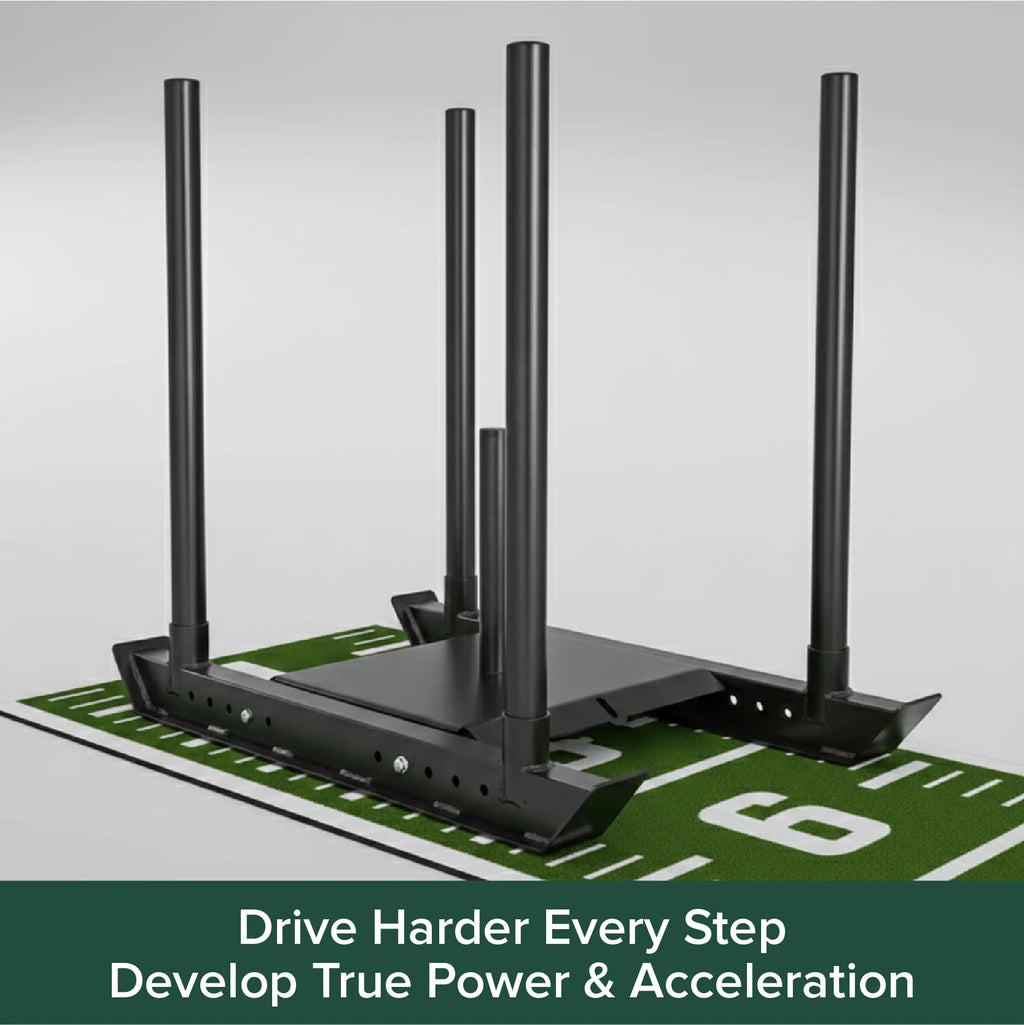 Black router with antennas on a sports field background