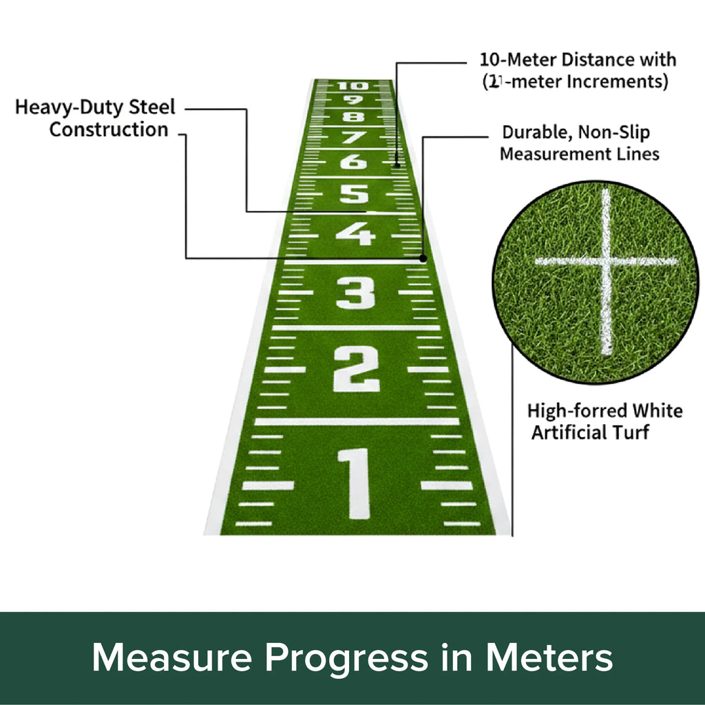 Measurement tape with measurement lines and text on a white background