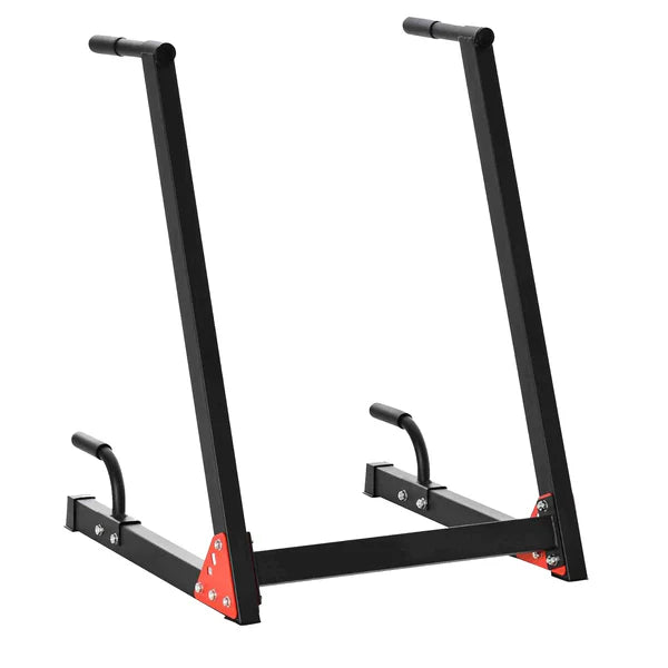 Black metal bike stand on a white background