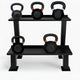 Set 12–28kg + rack (5 kettlebells)