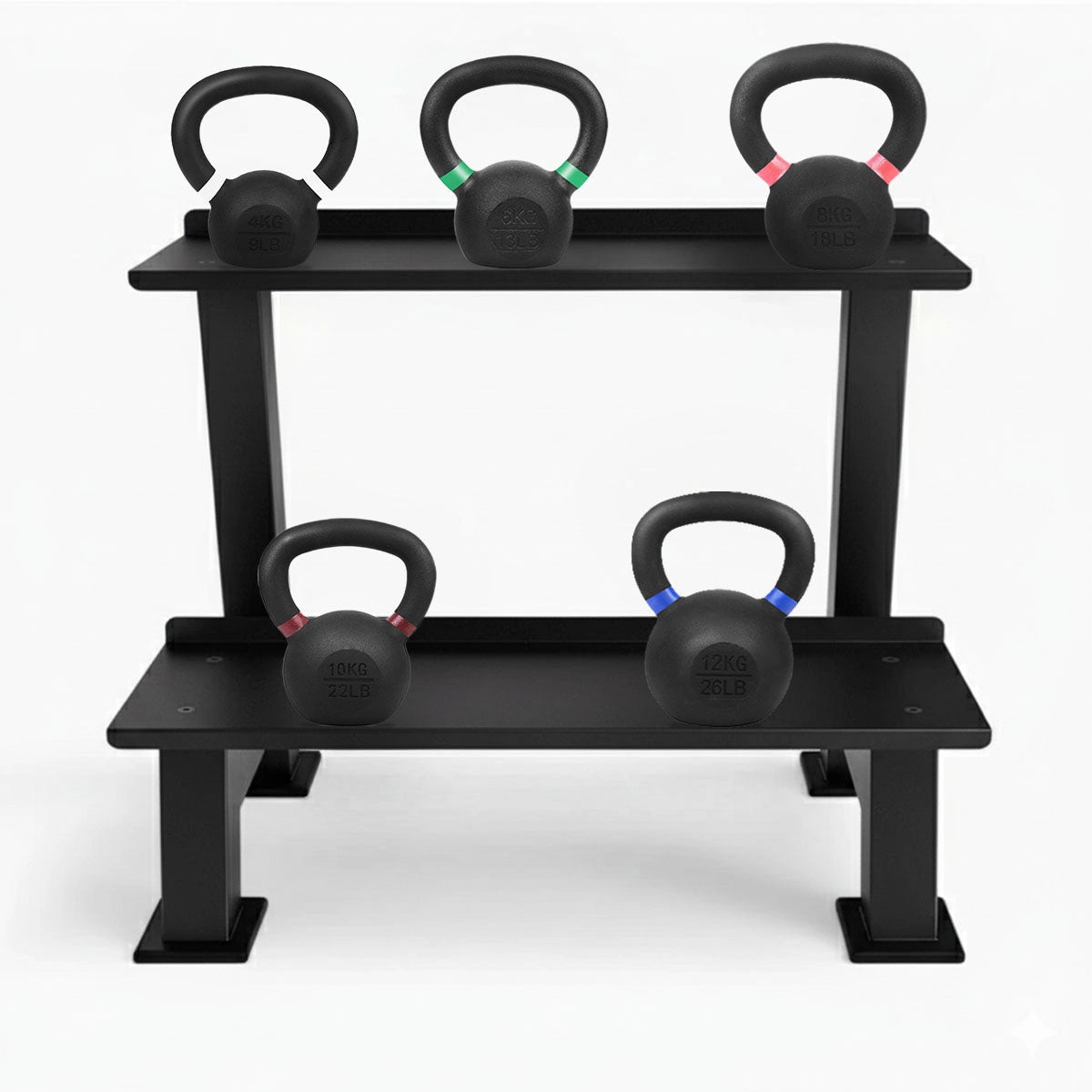 Kettlebell Set Rack Cast Iron Kettlebells UK | Premium Strength | Lift Sets
