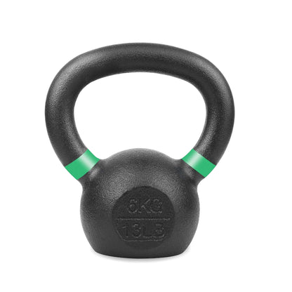 Premium Cast Iron Kettlebells – One-Piece Design, Wide Handle – Multiple Weights for Home Gym & Full-Body Training
