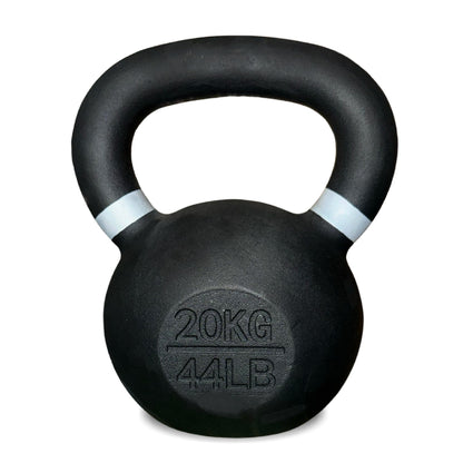 Premium Cast Iron Kettlebells – One-Piece Design, Wide Handle – Multiple Weights for Home Gym & Full-Body Training