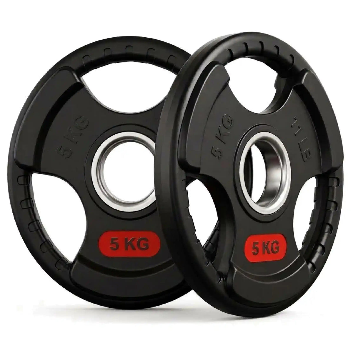 Tri-Grip Olympic Weight Plates 1.25 kg to 25 kg Pairs, Sets to 150 kg